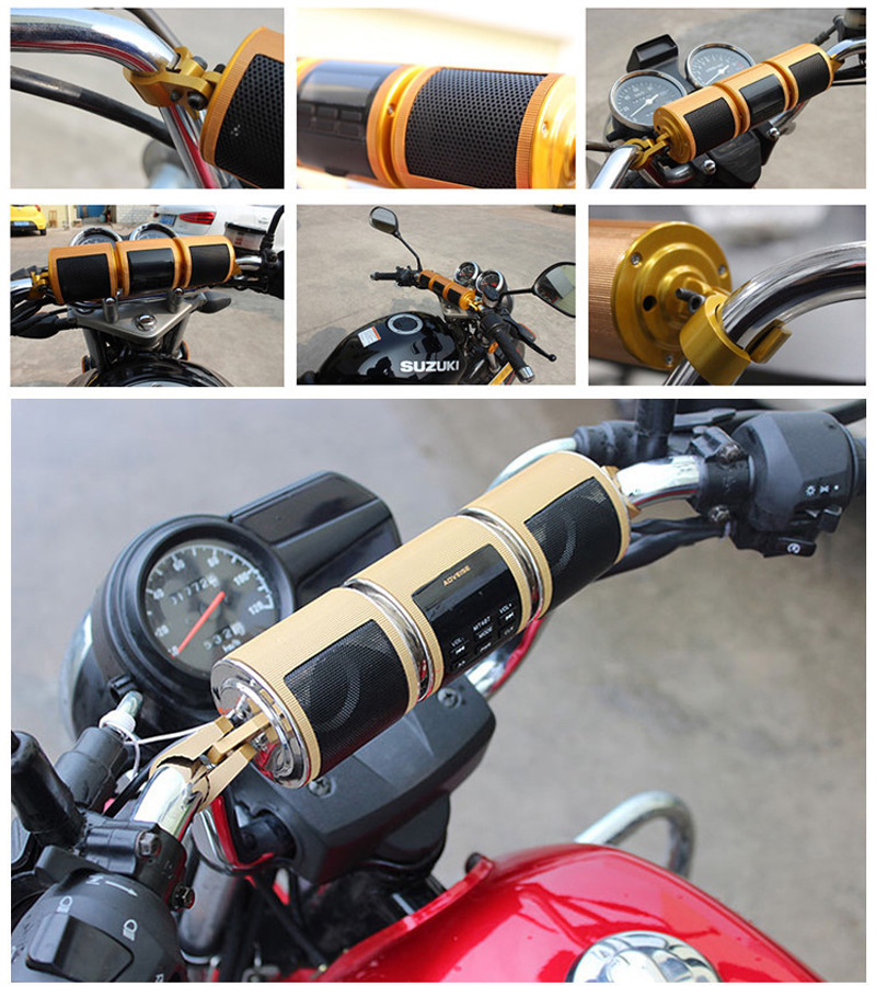 Motorcycle Audio FM Radio AUX  – обзор и цена Audio Music To Mp3