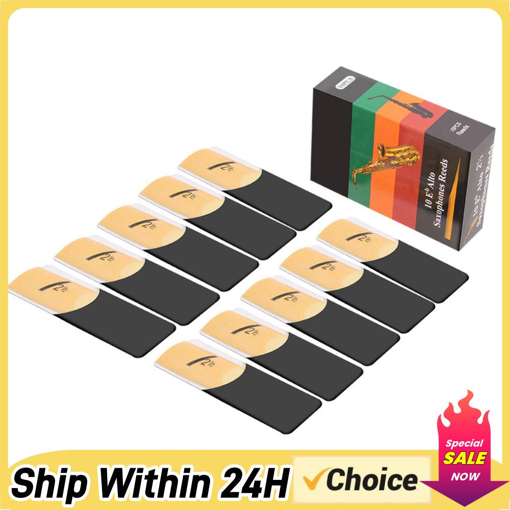 10 Pack Eb Alto Sax Reeds Saxo – обзор и цена Saxophone Reed Pack