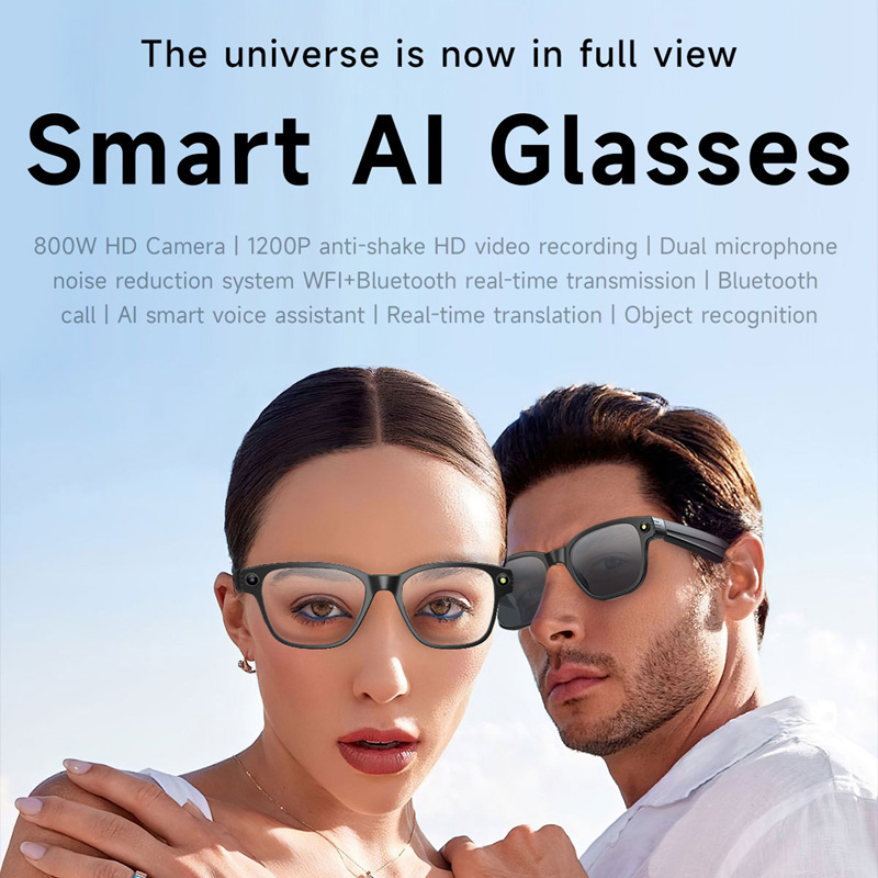 AI Smart Glasses 8 Million Cam – обзор и цена Audio Music Videos