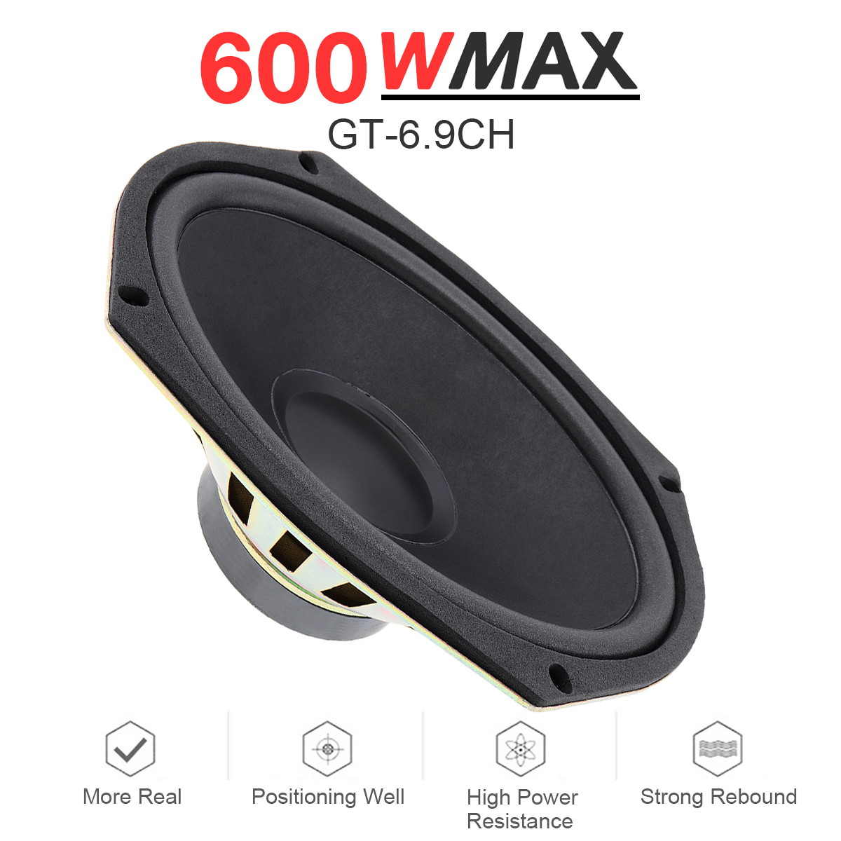 1 / 2 Piece 6x9 Inch 600W Univ – обзор и цена Audio X Music