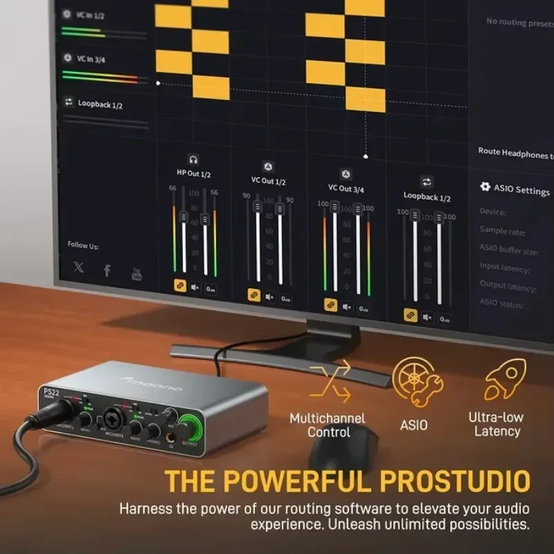 In stock MAONO PS22 Profession – обзор и цена Audio Music Software