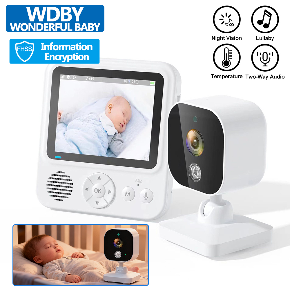 Wireless Baby Monitor 2.8'' LC – обзор и цена Audio Music Videos