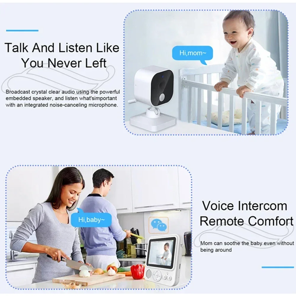 Wireless Baby Monitor 2.8'' LC – обзор и цена Audio Music Videos
