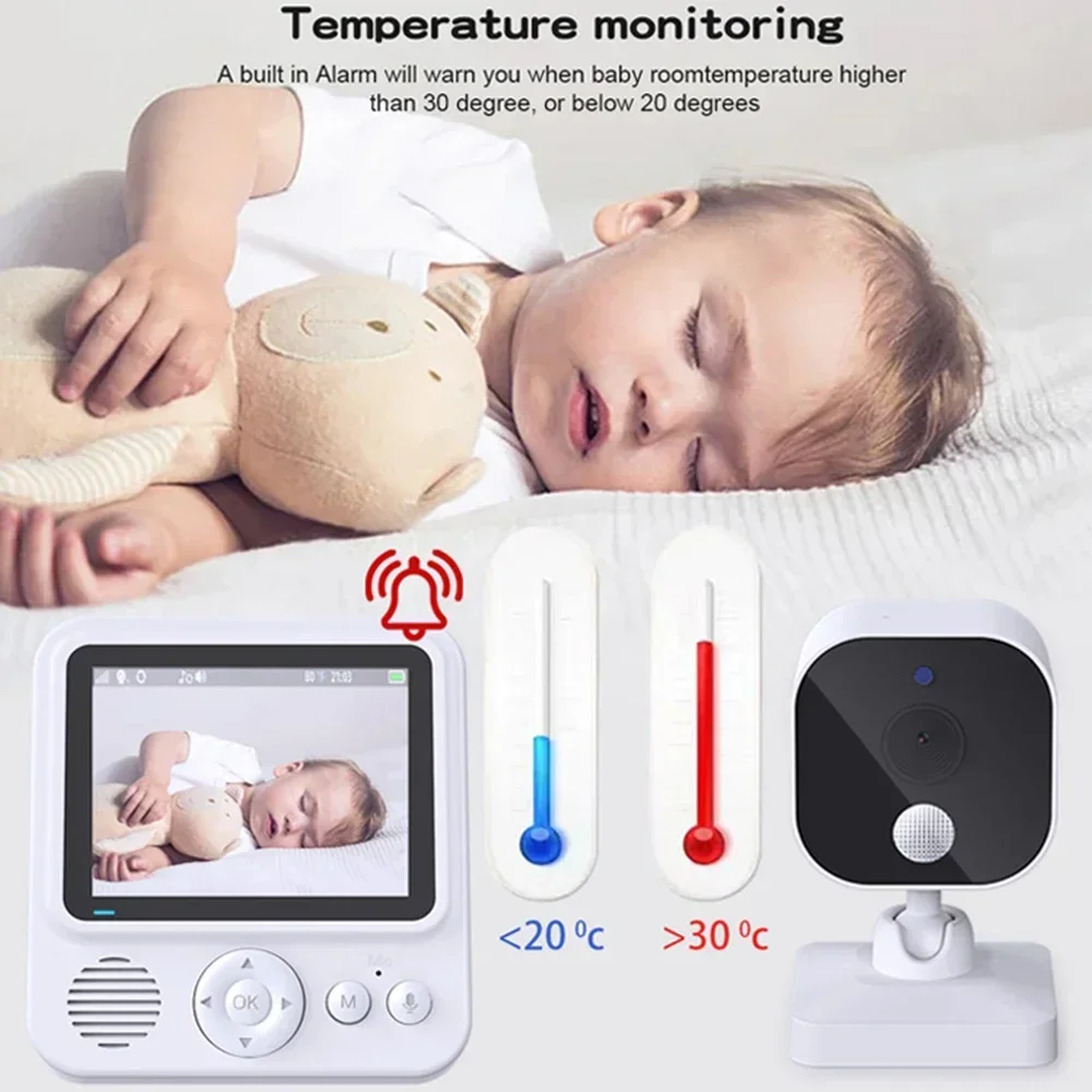 Wireless Baby Monitor 2.8'' LC – обзор и цена Audio Music Videos