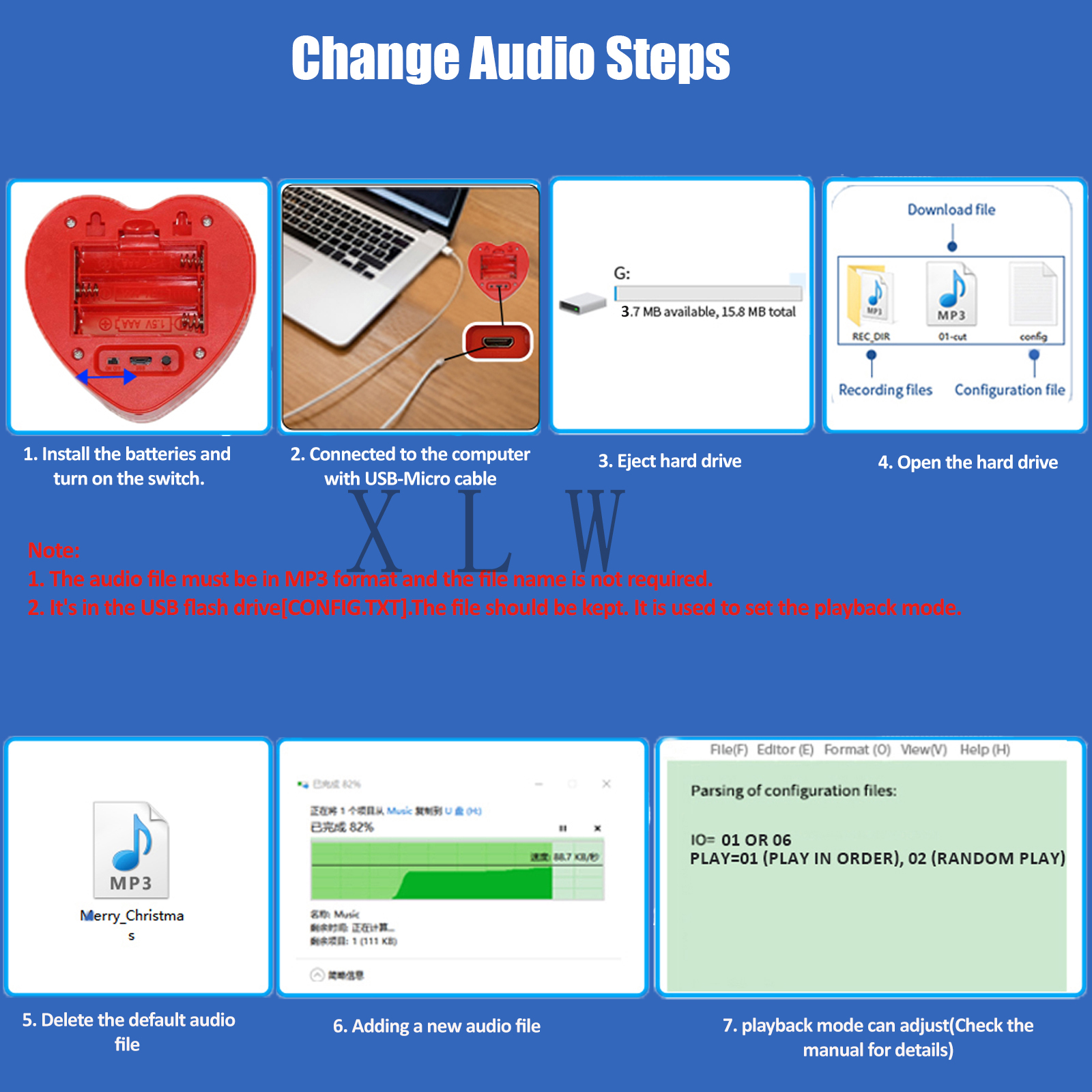 Voice Box for Xmas DIY Gifts B – обзор и цена Audio Music To Download