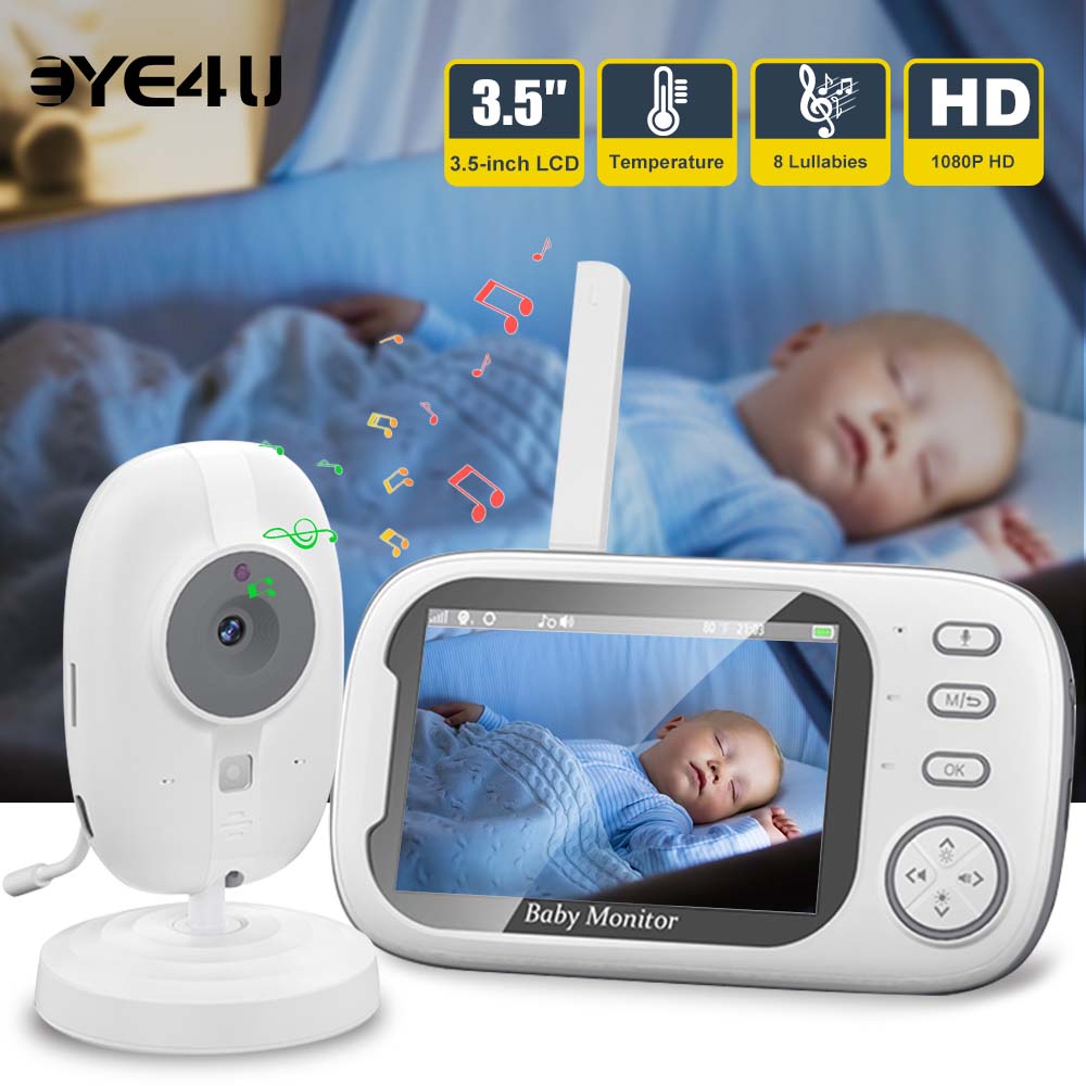 3.5'' Video Baby Monitor 2.4G  – обзор и цена Audio Music Videos