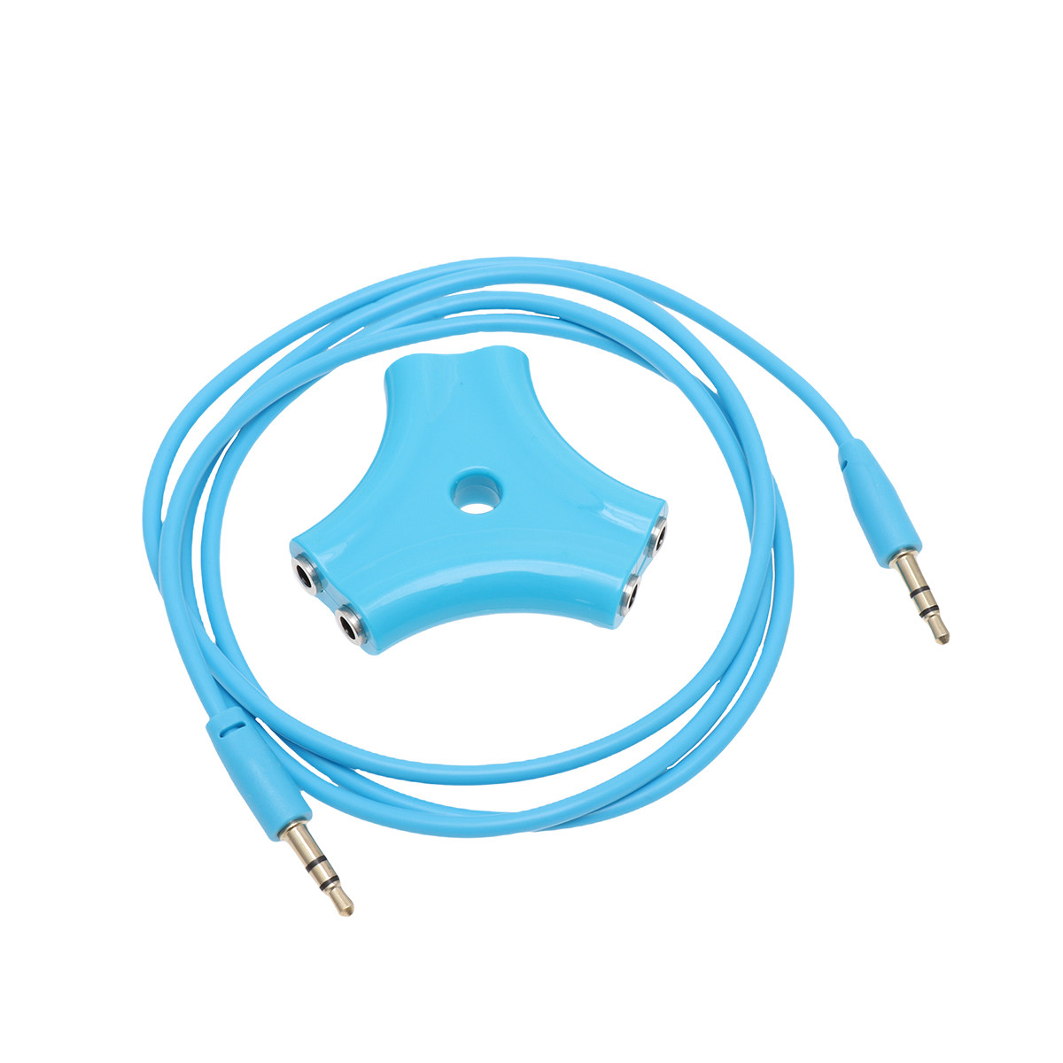1 to 5 3.5mm Headset Audio Spl – обзор и цена Audio And Music Splitter