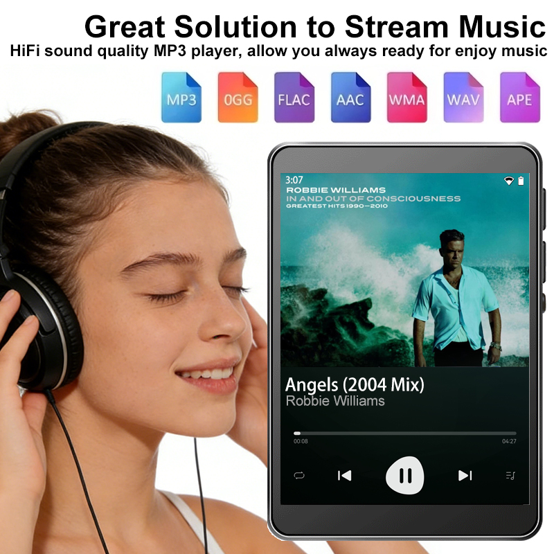 WiFi MP3 Player Andriod 10 Spo – обзор и цена Audio Music To Download