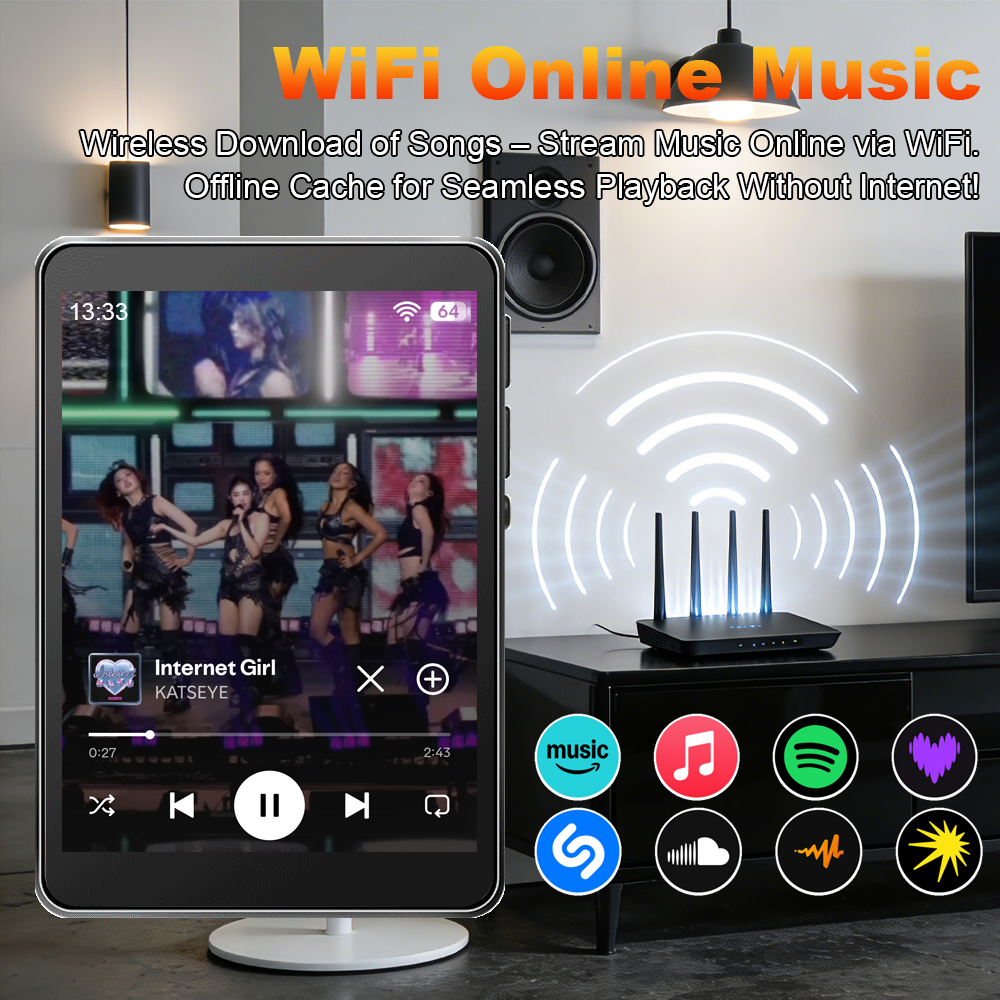 WiFi MP3 Player Andriod 10 Spo – обзор и цена Audio Music To Download